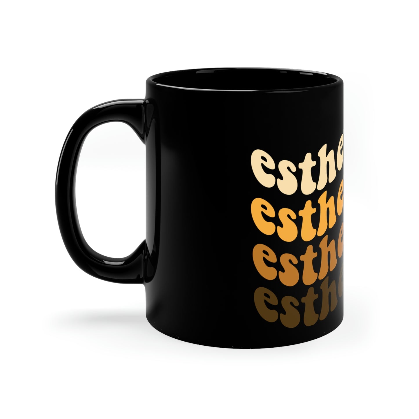 11oz Black Mug